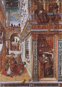 Carlo Crivelli Annunciation with St. Endimius Spain oil painting artist